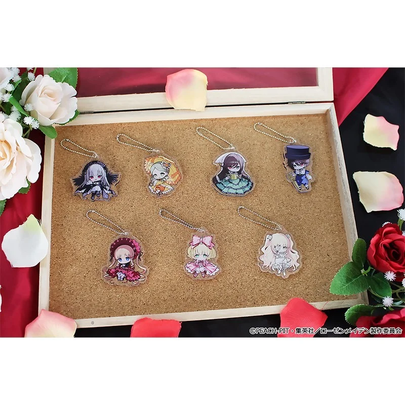 Rozen Maiden: Petit Choco Trading Acrylic Keychain Blind Box - 1 Unidade Aleatória